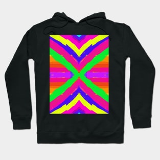 Super Bright Colorful Pattern Hoodie